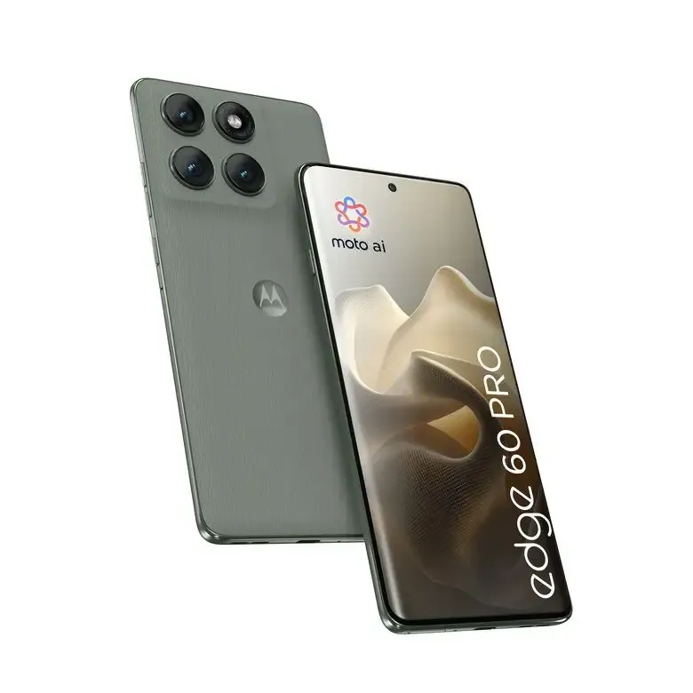 Più Venduto Motorola edge 60 pro con Moto AI (12/512GB, Fotocamera 50+50+10MP, selfie 50MP, Display 6.67" pOLED 120Hz, MediaTek Dimensity 8350, batteria 6000mAh, ricarica 90W, Android 15), PANTONE Shado