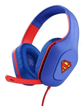 Trust GXT 415SM Zirox Auricolare Cablato A Padiglione Gaming Blu, Rosso Offerta Limitata