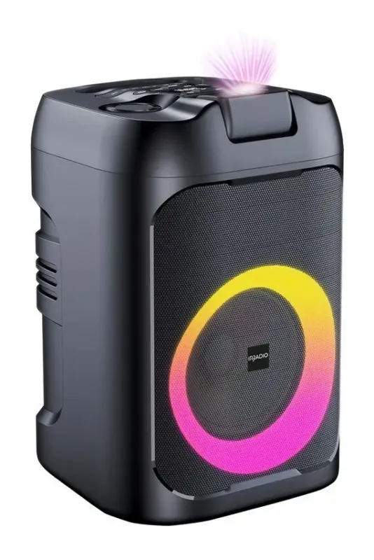 Offerta Lampo Irradio IR-PS60 STARLIGHT Altoparlante da festa Nero 60 W