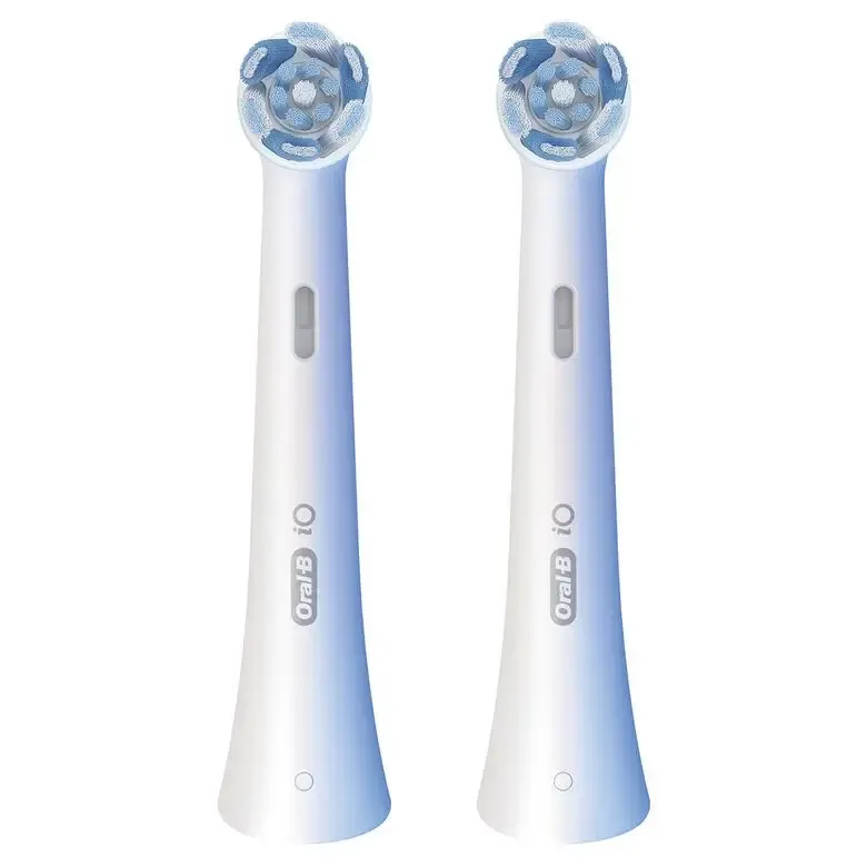 Oral-B Testine di Ricambio iO Series Ultimate Clean, testine rotonde di ricambio originali, con setole CrissCross per pulizia e rimozione della placca avanzate e in profondità, 2 Direttamente Dal Produttore