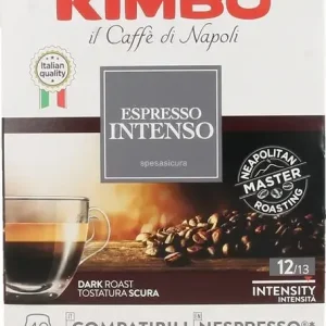 Ultimissimo Modello Kimbo Espresso Intenso Capsule caffè Tostatura scura 40 pz