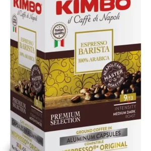 Vendita Finale Kimbo Espresso Barista 100% Arabica Capsule caffè Medium-dark roast 30 pz