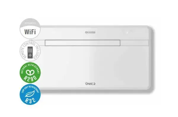 Quantità Limitata Olimpia Splendid Unico Next 12 Hp Evan 2600 W Bianco Condizionatore D‘aria A Parete, Inverter, Senza Unità Esterna