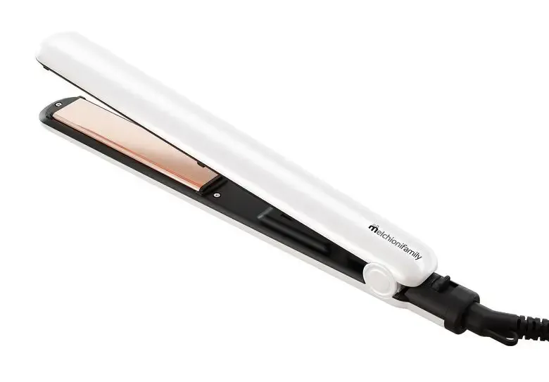 Melchioni 118030022 messa in piega Piastra per capelli Caldo Bianco 32 W Novità