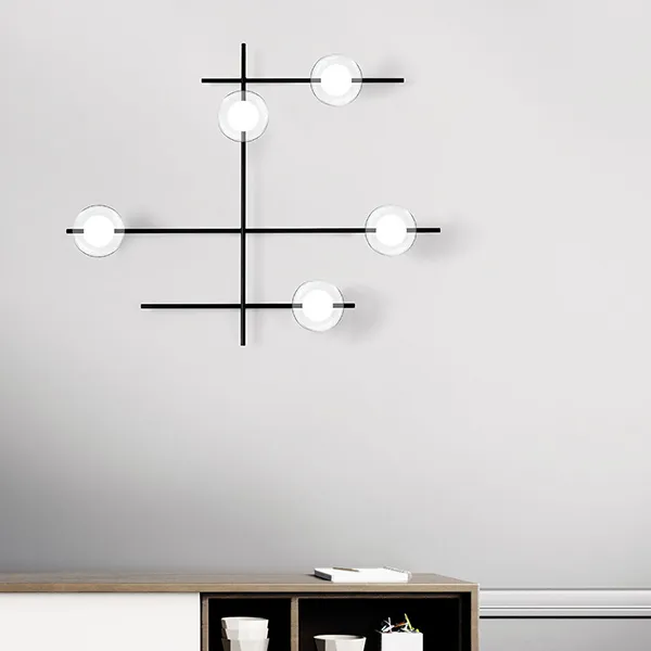 Consegna Rapida Mikado lampada parete/soffitto 5 luci