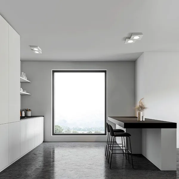 Anchise lampada da soffitto in gesso 2 luci Offerta Lampo