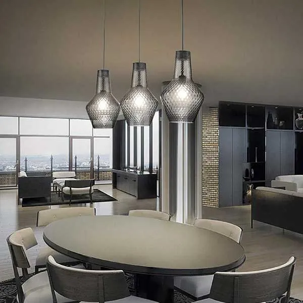 Compra Online Romeo lampadario in vetro soffiato