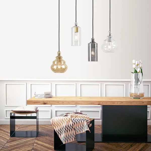 Ebe+Adone lampada a sospensione 4 luci Sconto