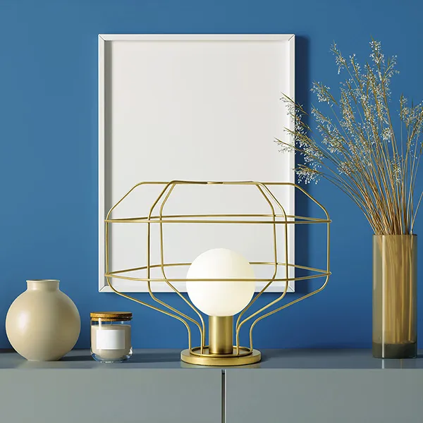 Sconto Wire lampada da tavolo di design