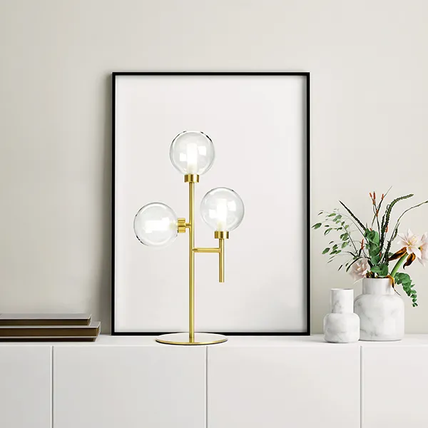 Direttamente Dal Produttore Dom lampada da tavolo 3 luci