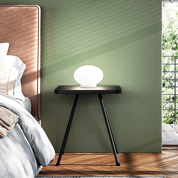 Smarties bianco lampada da tavolo minimal Più Venduto