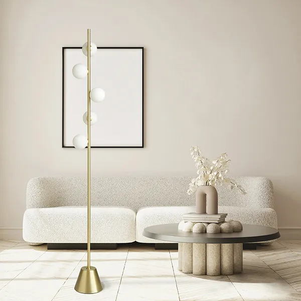 Pomì lampada da terra minimal Pagamento Sicuro