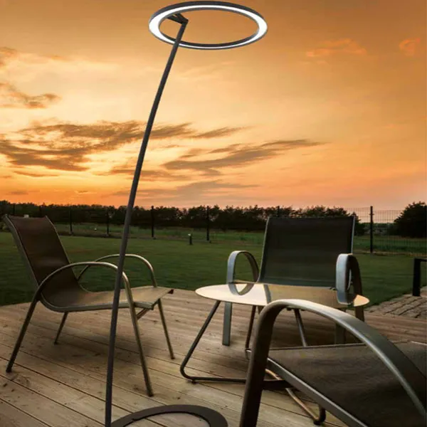 Lira lampada da terra da esterno e giardino Pagamento Sicuro