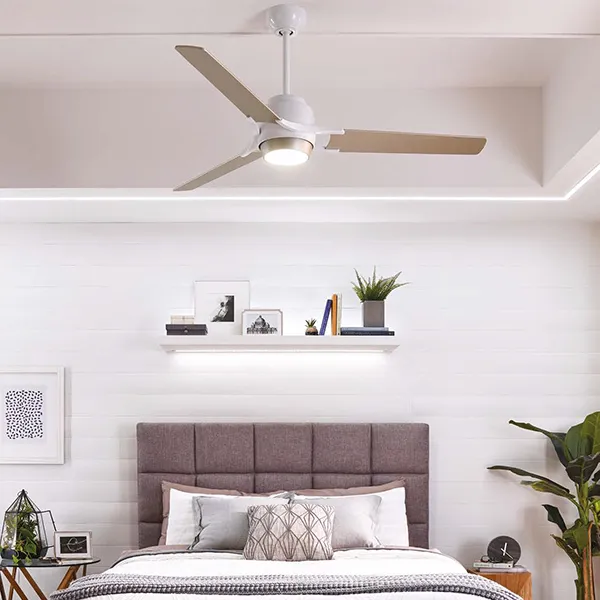 Reso Gratuito Zeus ventilatore da soffitto con luce