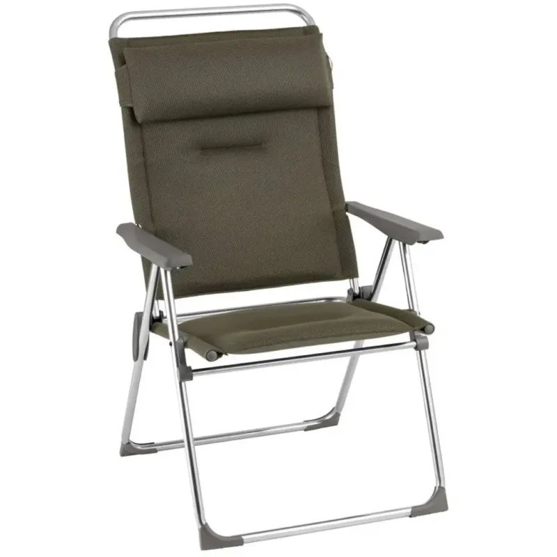 Direttamente Dal Produttore ALU CHAM XL - Poltrona Reclinabile da Campeggio, Aircomfort,Taupe