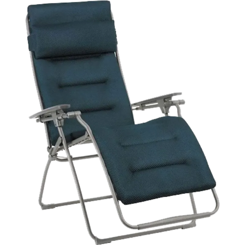 FUTURA - Sedia a Sdraio Relax, BeComfort®,Bleu Encre Quantità Limitata