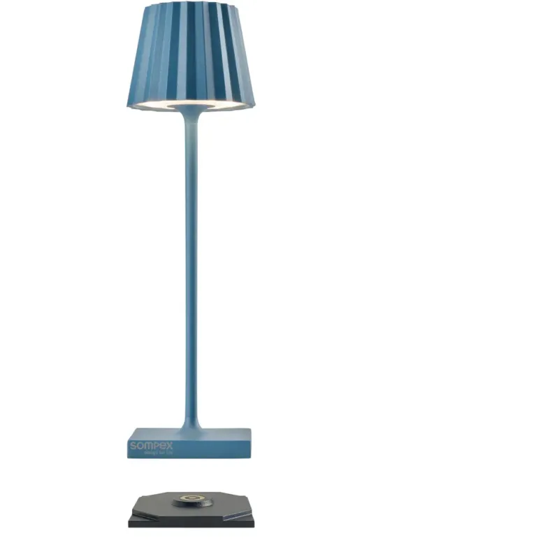 Pagamento Sicuro TROLL NANO - Lampada da Tavolo a Batteria,Blu