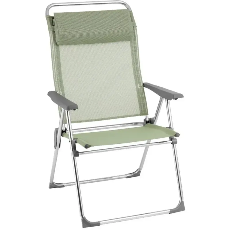Ultimissimo Modello ALU CHAM XL - Poltrona Sdraio da Campeggio, Natura,Moss