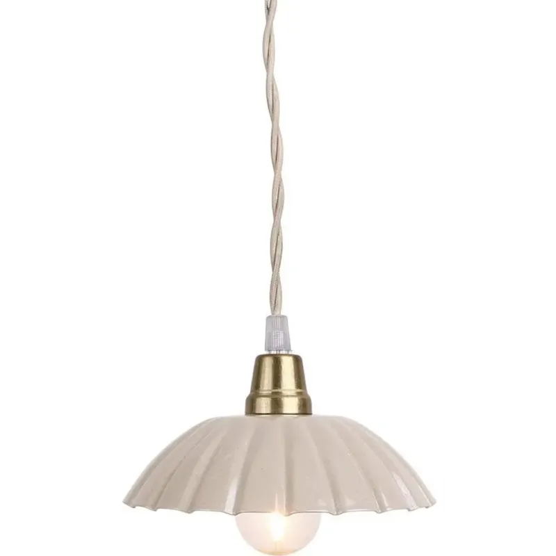 Lampada a Sospensione - Ingrid, Small,Beige Professionale