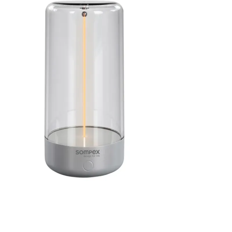 Offerta Speciale PULSE - Lampada da Tavolo a Batteria,Argento