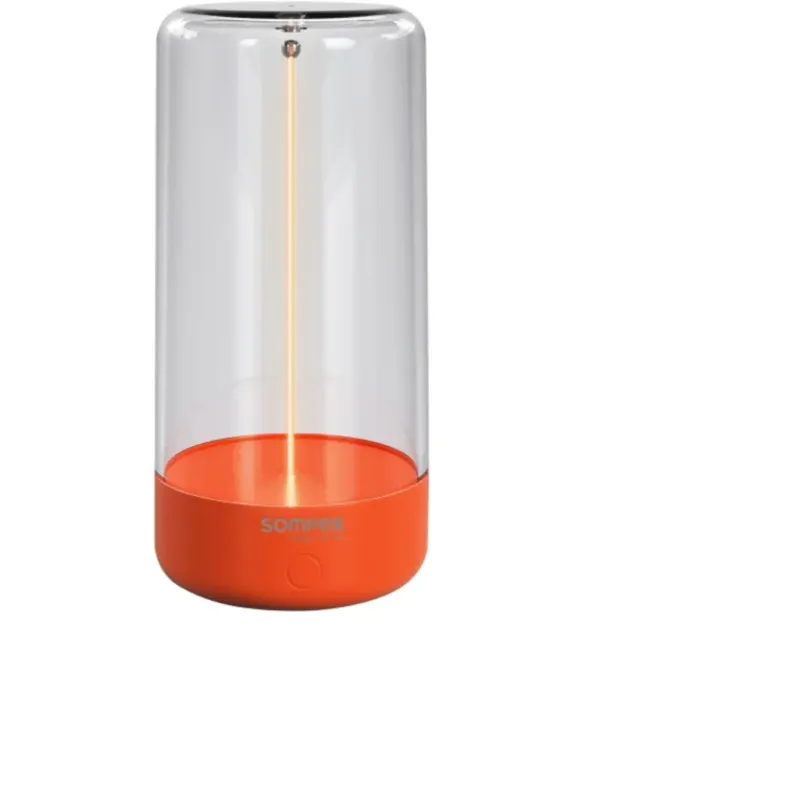 PULSE - Lampada da Tavolo a Batteria,Arancione Neon Vendita Finale