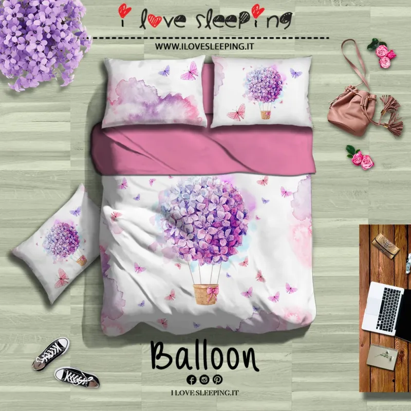Completo Letto copriletto BALLON By I Love Sleeping Più Venduto