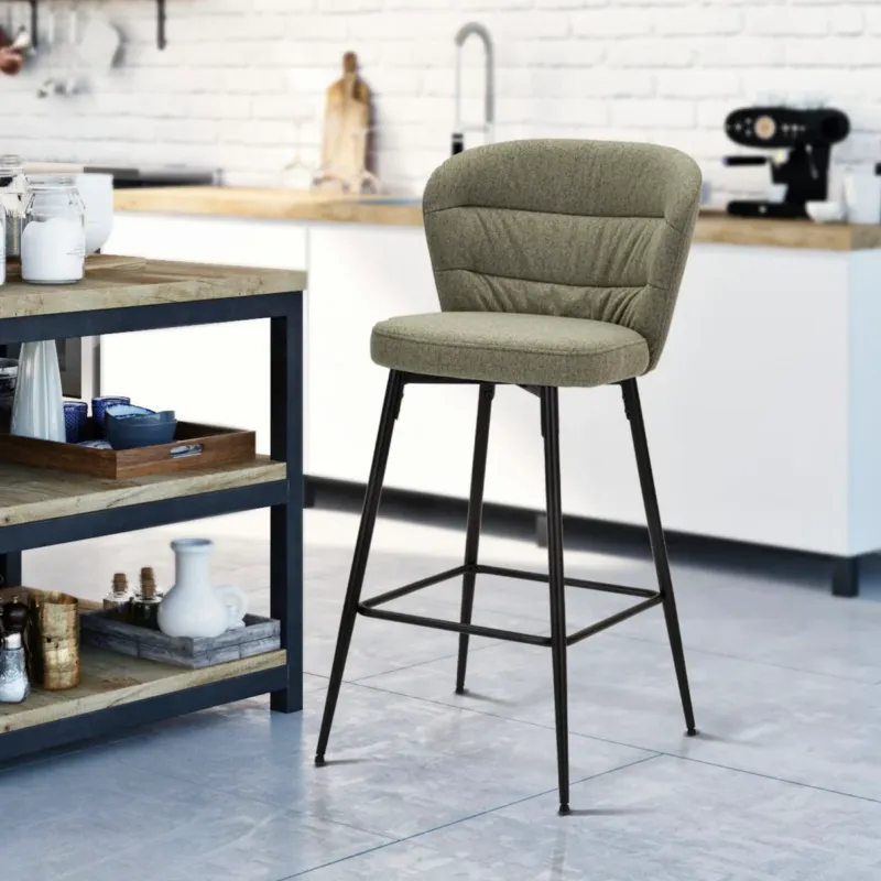 Subito Disponibile SGABELLO BAR LOSANNA VERDE SET 2 PZ - FERRETTI