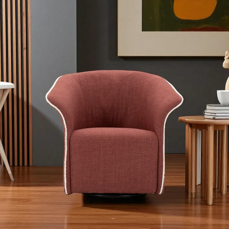 Di Tendenza POLTRONA GIREVOLE SIENA BORDEAUX - FERRETTI