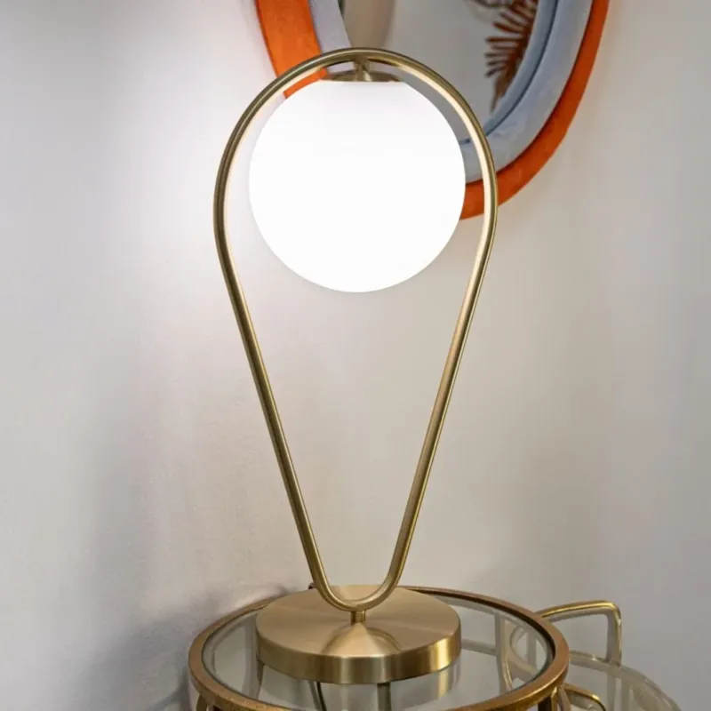 Esclusivo LAMPADA DA TAVOLO GLAMY DROP - FERRETTI
