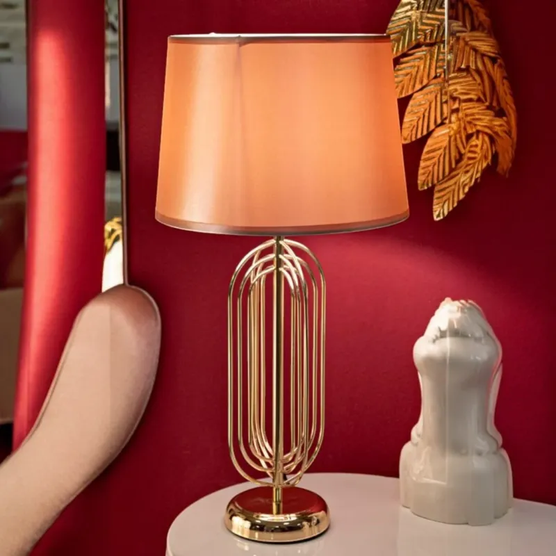 Spedizione Espresso LAMPADA DA TAVOLO KRISTA CM Ø 28X55 - FERRETTI