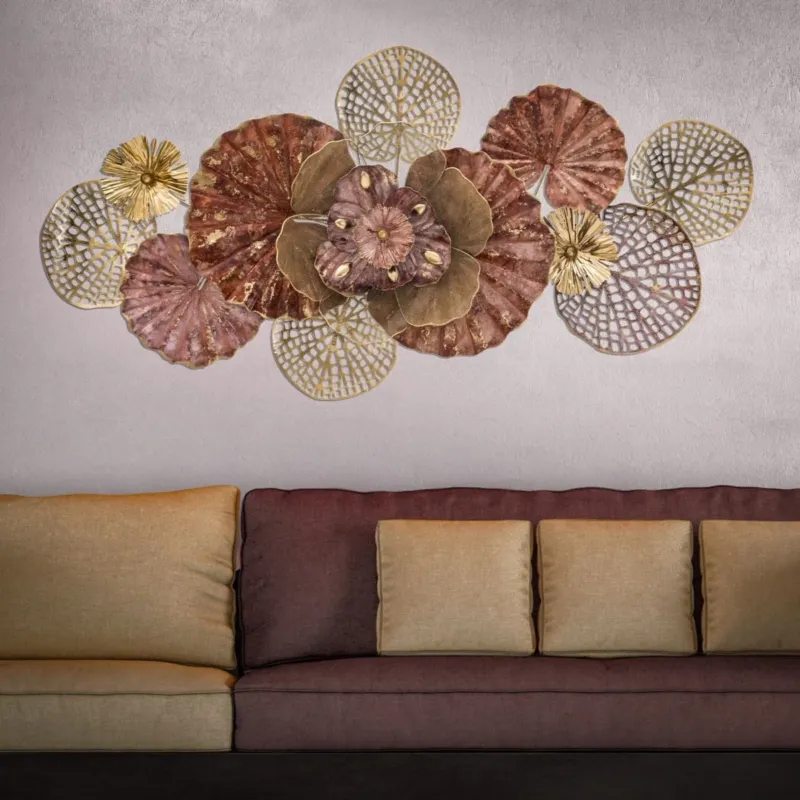 Solo Oggi PANNELLO IN FERRO FLOWERY CM 118X10X58 - FERRETTI