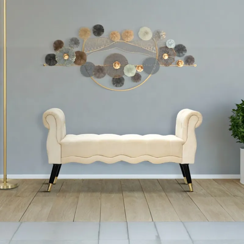 PANCHETTA PARIS CREMA/GOLD - FERRETTI Spedito Oggi