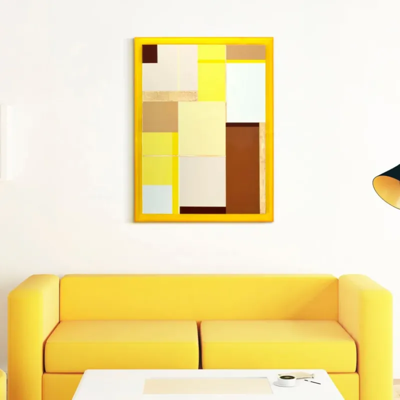 STAMPA SU TELA LACCATTO ACRYLIC C/CORNICE -A- FERRETTI Pagamento Sicuro