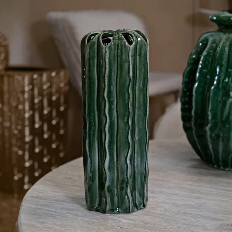 Consegna Rapida VASO CACTUS TALL CM Ø 12X31,5 - FERRETTI
