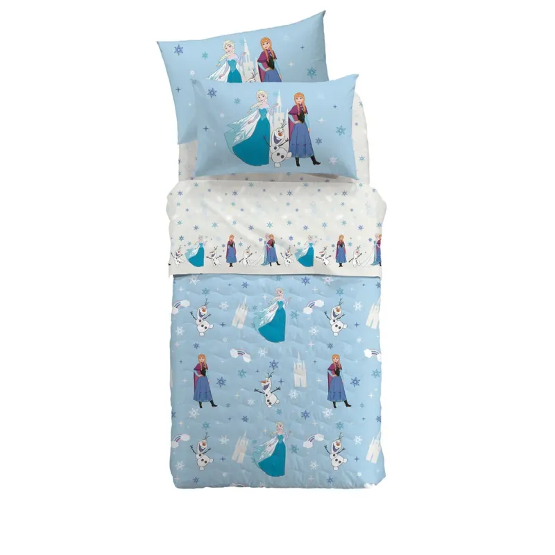 Completo lenzuola FROZEN STAR by Caleffi Popolare