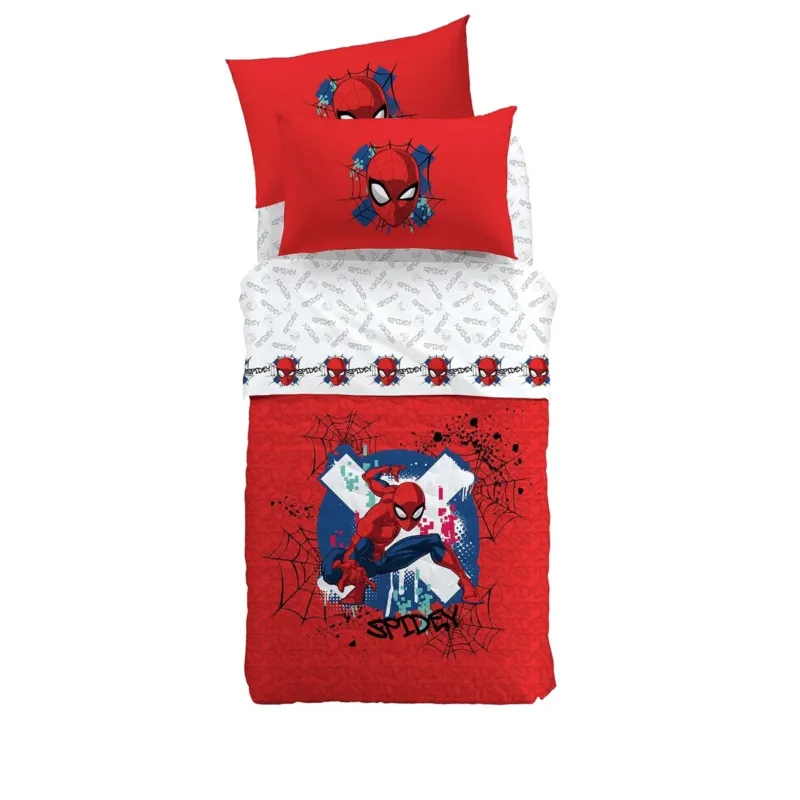 Prezzo Scontato Lenzuola singola SPIDER-MAN RED - Caleffi