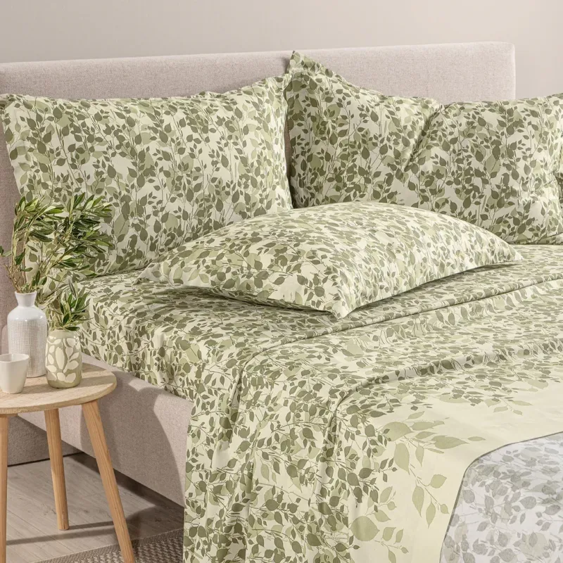Completo Lenzuola In Cotone Chiara Matrimoniale - Caleffi Compra Oggi Stesso
