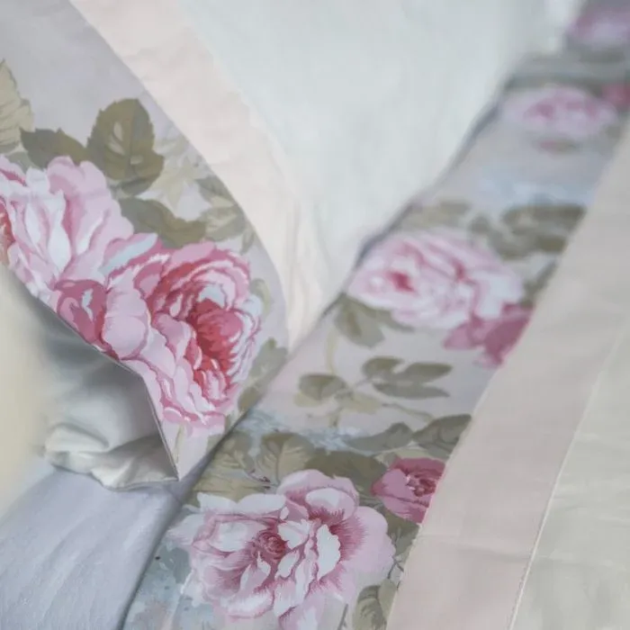 Completo Lenzuola Toscana Rose Matrimoniale – Maestri Cotonieri Home (Cotone 100%) Prezzo Ridotto
