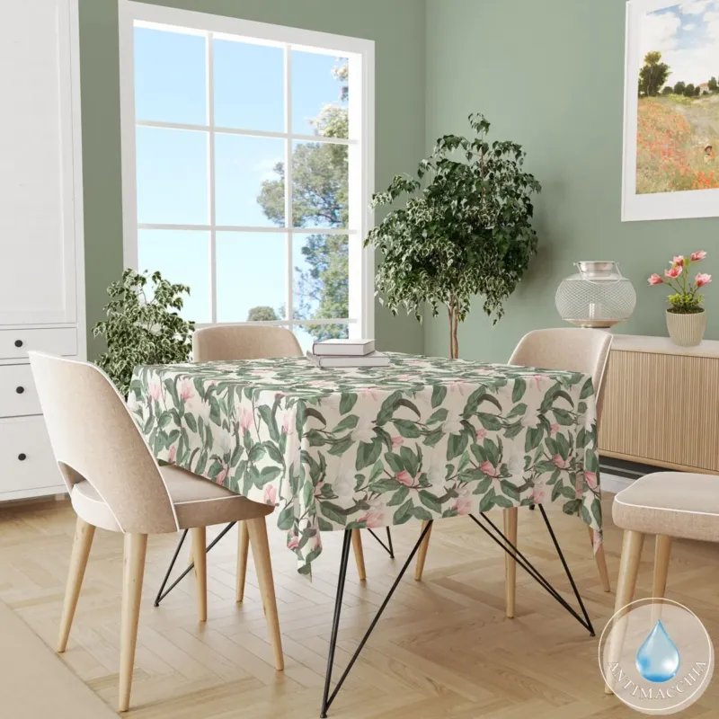 Tovaglia Antimacchia x24 MAGNOLIA By Antica Tessitura Italiana Più Venduto