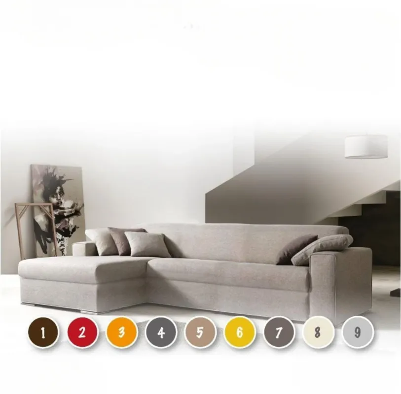 Promozione Esclusiva Copridivano elastic COVER PENISOLA adaptable Zucchissime – 2/3/4 Posti