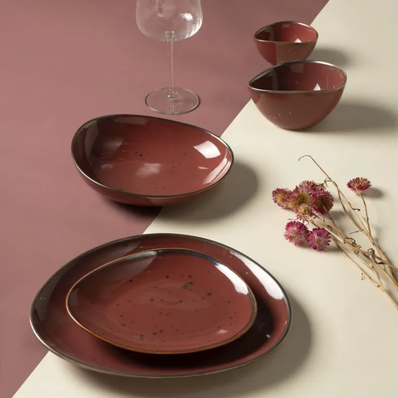 Ordina Subito Set Aqua Cottage Marsala Red - Weissestal
