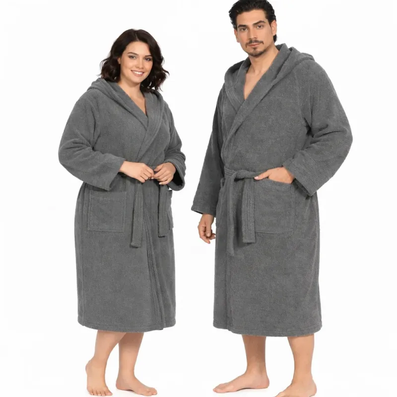 Acquista Ora Accappatoio Botticelli Basic Spugna 100% Cotone 450 GSM – Taglie Forti dalla 3XL alla 8XL