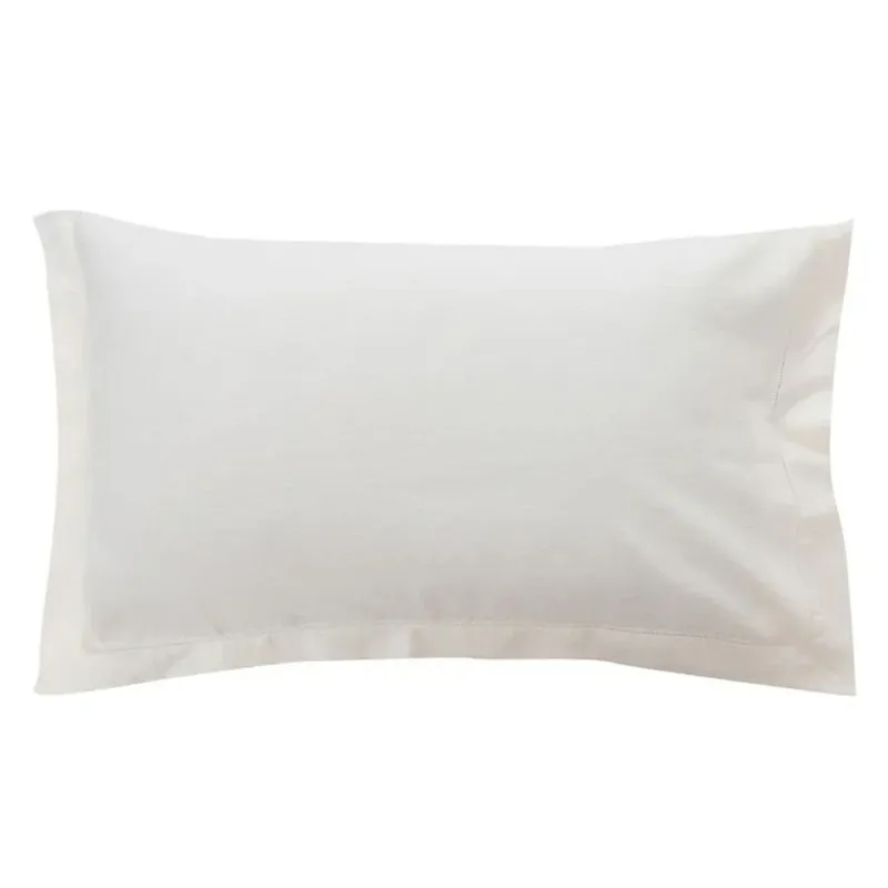 Coppia di Federe Sharm in 100% Lino Stone Wash Colore Sabbia – Via Roma 60 Ultima Occasione