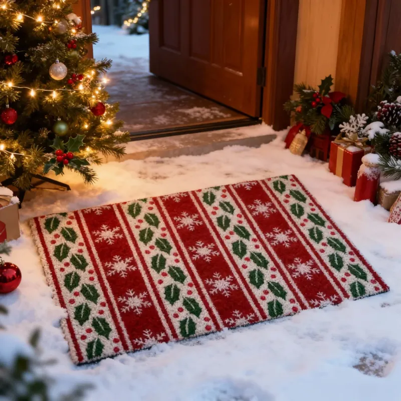Promozione Esclusiva Zerbino Christmas Holly - L‘Atelier17