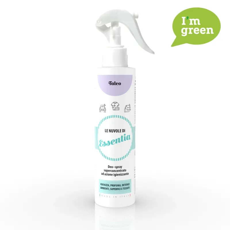 Spray Igienizzante Profumato Le Nuvole di Essentia INTENSE Talco 250 ml - Essentia Di Tendenza