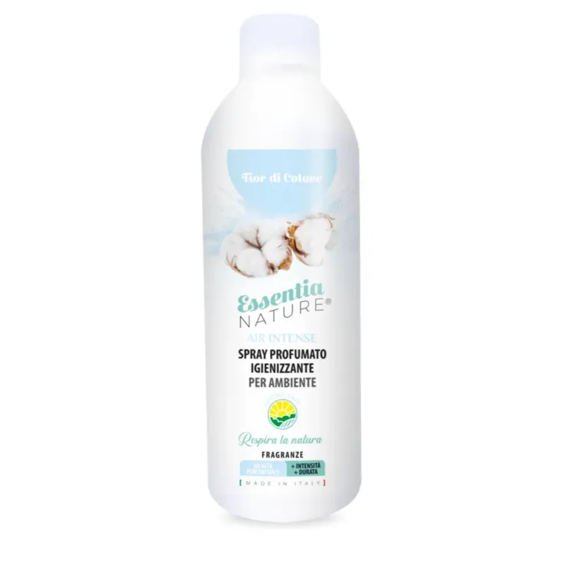 Popolare Spray Ambiente AIR INTENSE Fior di Cotone 400 ml - Essentia