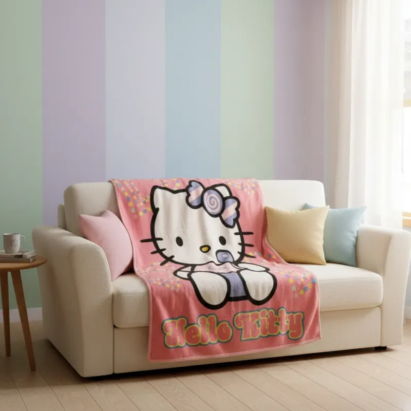 Vendita Finale Plaid Hello Kitty