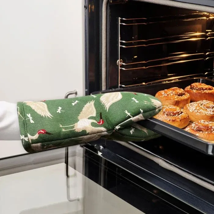 Prezzo Basso Set 2 Guanti da Forno Pandora Maestri Cotonieri Home Cotone Trapuntato Fantasia